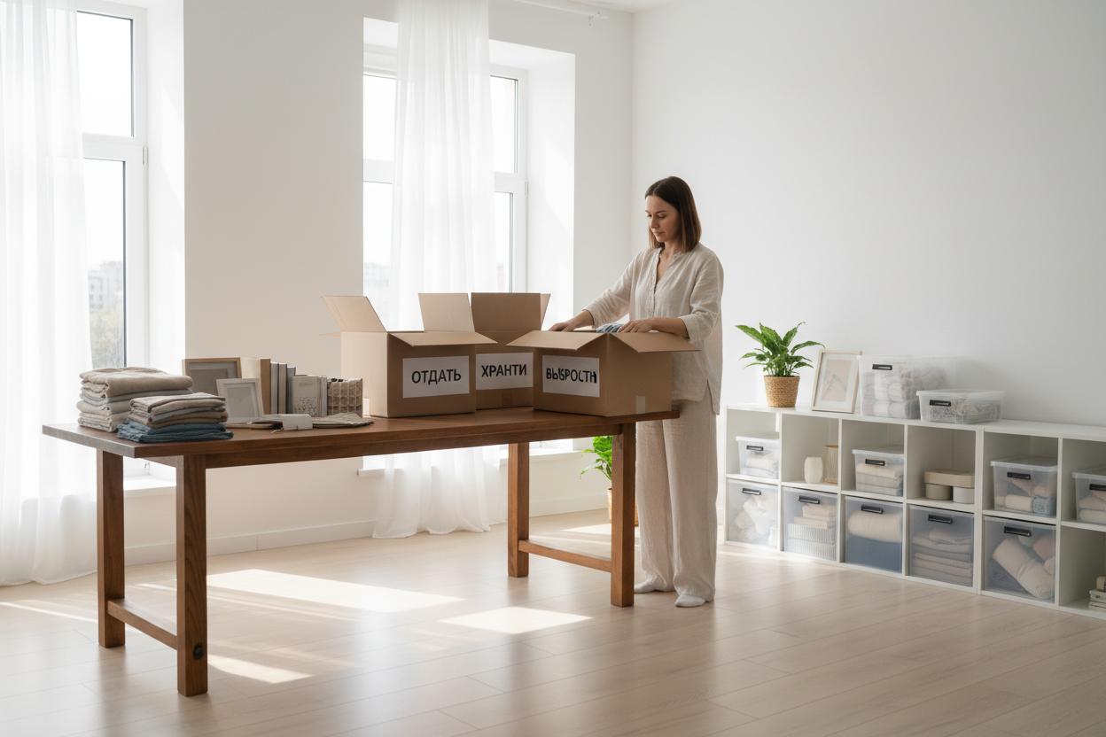 Как начать расхламление без стресса